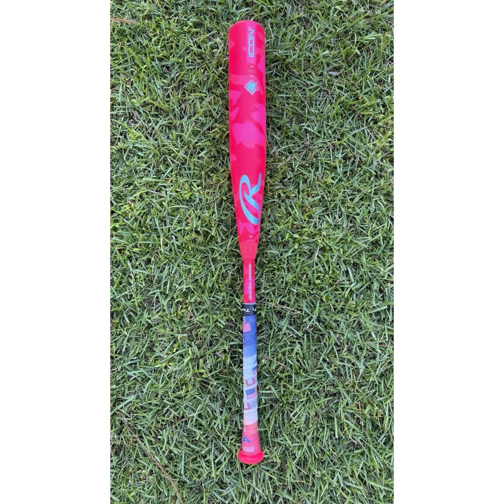 Rawlings ICON Electric Unicorn Baseball Bat Pink Camo 31/23 Drop 8